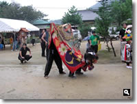 2006年 松原の獅子舞 の写真②