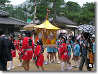 2006年 津田の秋祭りの模様 ～子供神輿など～ の写真②
