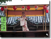 2006年 津田の秋祭りの模様 ～日本舞踊の奉納～ の写真②