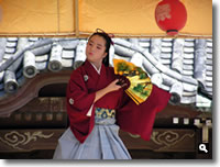 2007年 津田の秋祭りの模様 ～日本舞踊の奉納～ の写真①