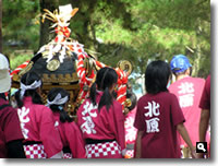 2007年 津田の秋祭りの模様 ～御神輿～ の写真②