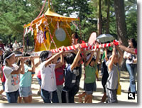 2007年 津田の秋祭りの模様 ～御神輿～ の写真④