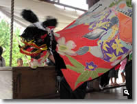 2008年 秋祭り 神野の獅子舞の写真②