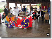 2008年 秋祭り 城北の獅子舞の写真①