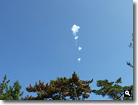 2009年 秋祭り空砲の写真