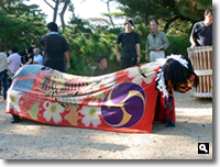 2009年 松原の獅子舞 の写真②