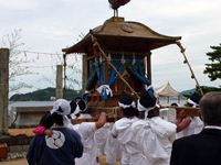 2011年 津田石清水神社 秋季例大祭 奉納舞 神事、御輿、やっこ等の写真⑥