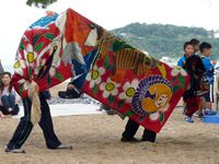 2011年 津田石清水神社 秋季例大祭 西町の獅子舞の写真①