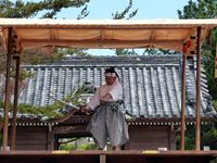 2013年 津田石清水神社 秋季例大祭 奉納舞 白虎隊の写真