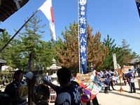 2013年 津田石清水神社 秋季例大祭 獅子舞の写真④