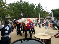 2017年 津田石清水神社 秋季例大祭 城北の獅子舞の写真