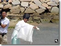 2008年 津田の松原海水浴場海開きの模様の写真⑤