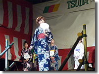 2010年 津田まつりの第二部 浴衣コンテスト 女性の部の写真④